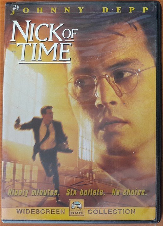 NICK OF TIME - JOHNNY DEPP - DVD 2.EL 1. BÖLGE TR ALTYAZI YOKTUR