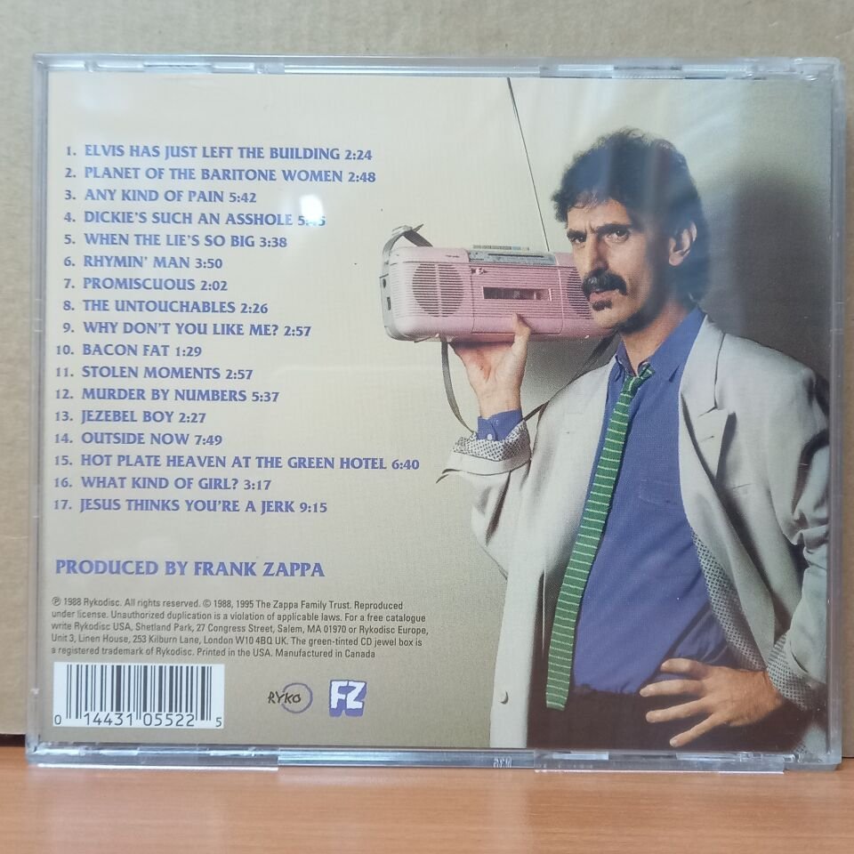FRANK ZAPPA - BROADWAY THE HARD WAY (1995) - CD 2.EL