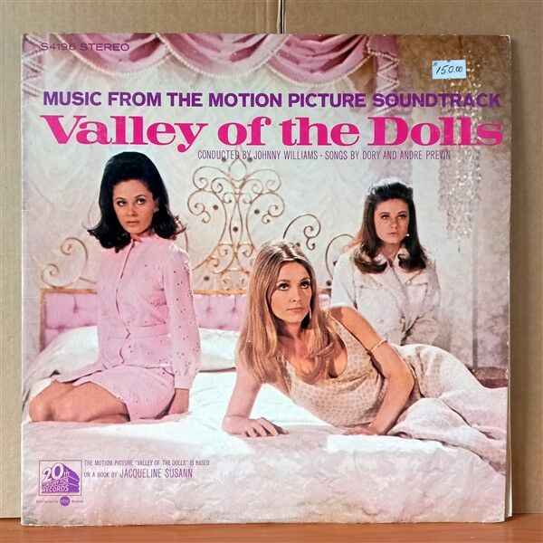 VALLEY OF THE DOLLS [MUSIC FROM THE MOTION PICTURE SOUNDTRACK] / JOHNNY WILLIAMS, SONGS BY DORY AND ANDRE PREVIN (1967) - LP 2.EL PLAK