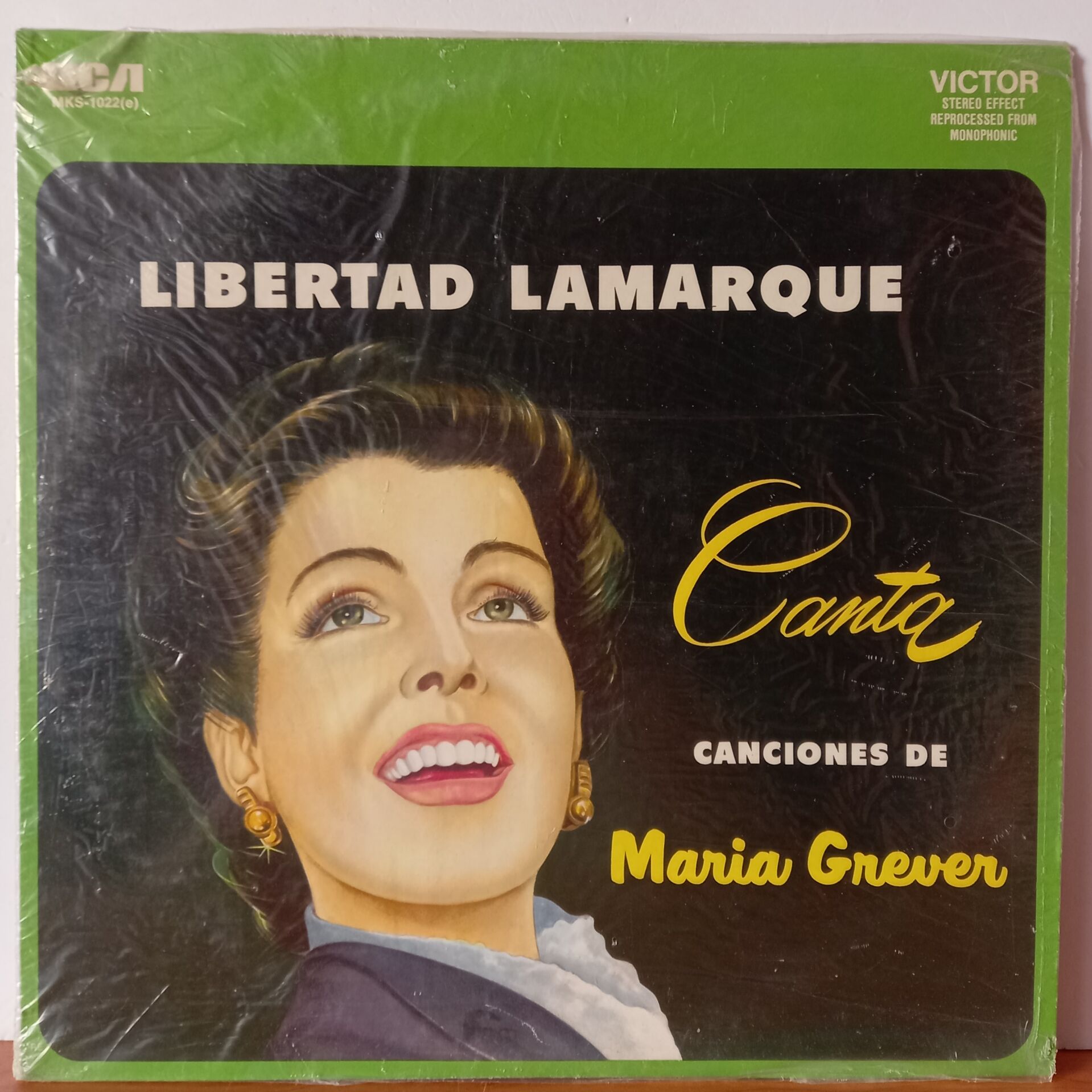 LIBERTAD LAMARQUE – CANTA CANCIONES DE MARIA GREVER - LP 2.EL PLAK
