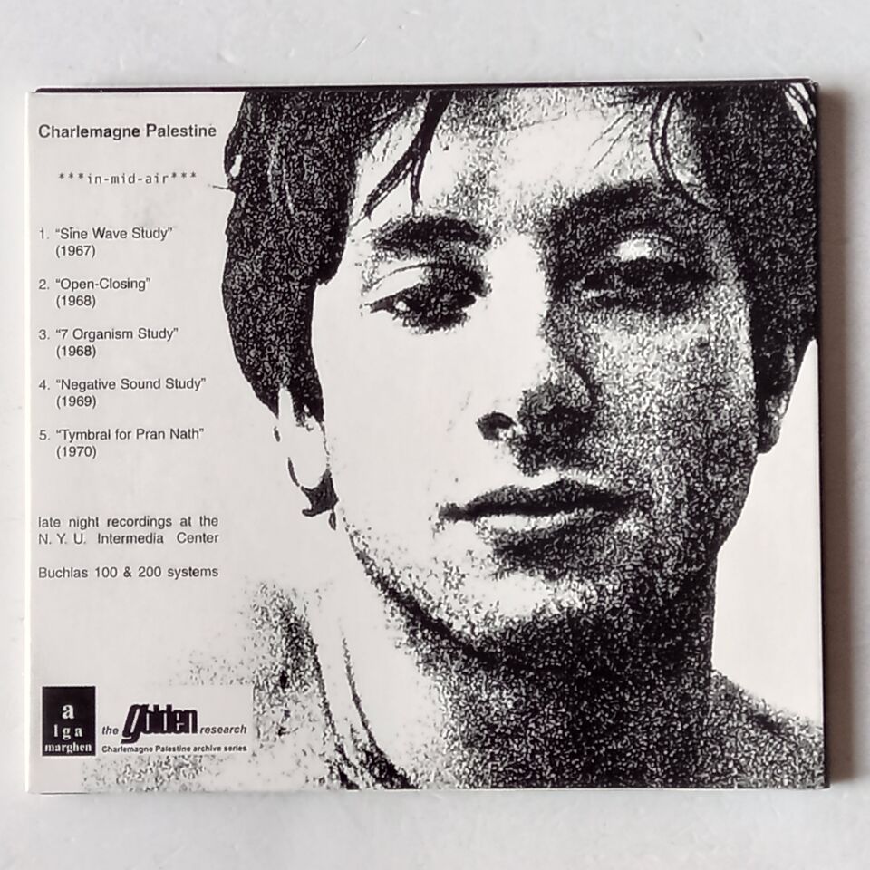 CHARLEMAGNE PALESTINE – IN-MID-AIR / GOLDEN 3 (2003) - CD İMZALI DIGIPAK 2.EL