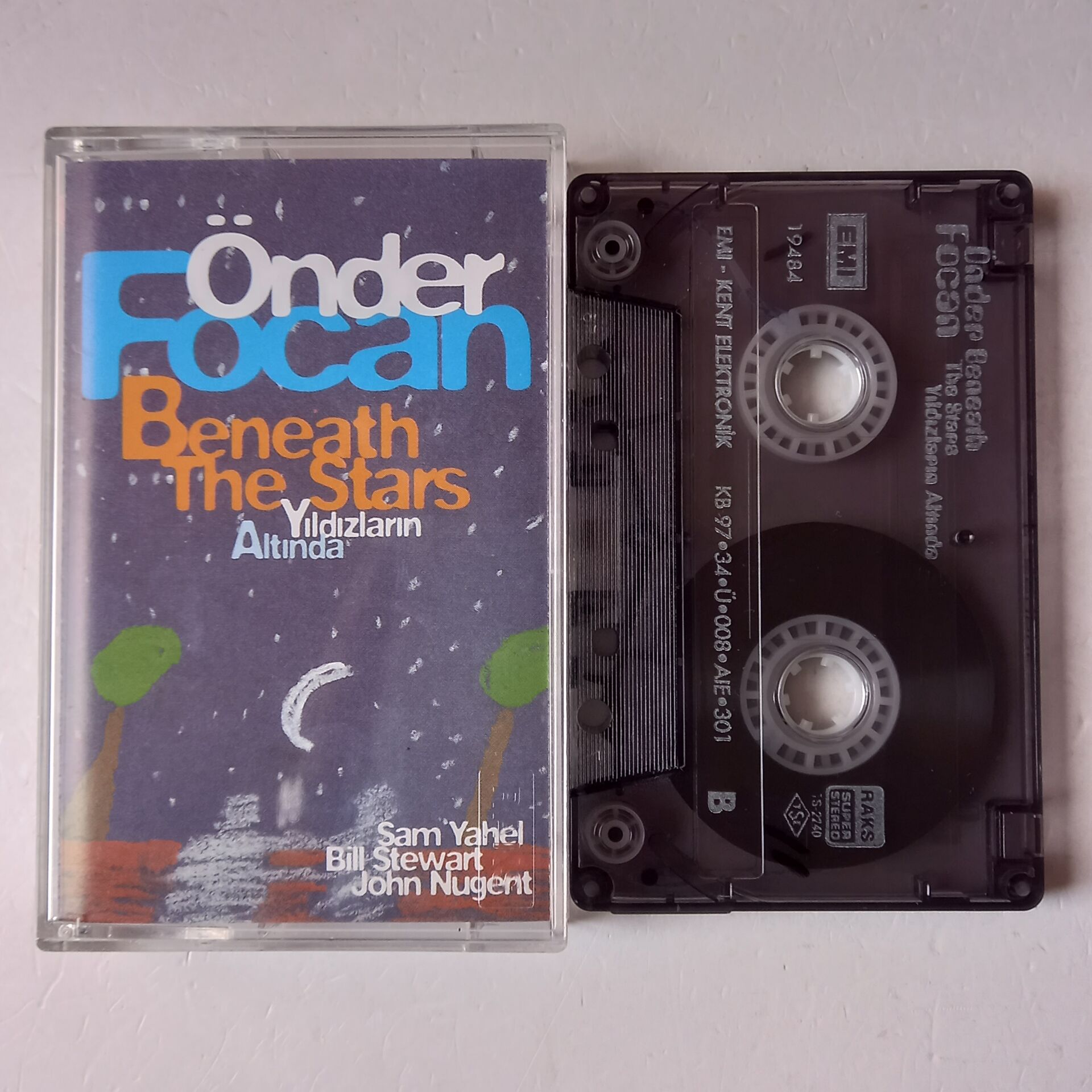 ÖNDER FOCAN – BENEATH THE STARS / YILDIZLARIN ALTINDA (1997) - KASET 2.EL