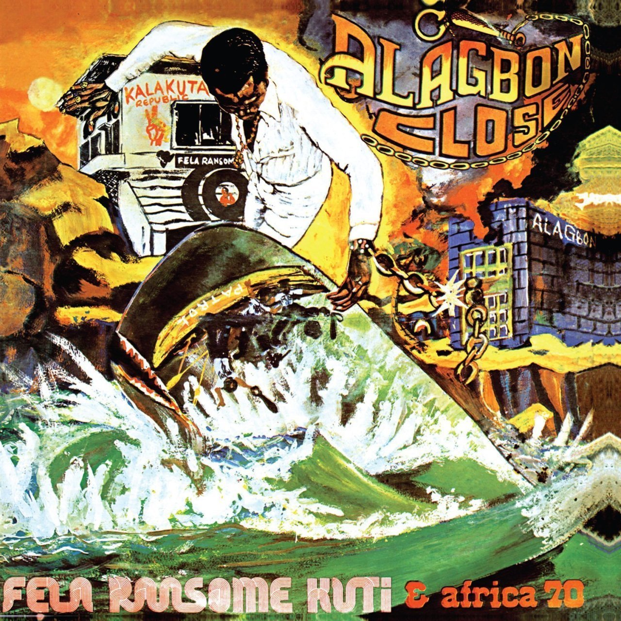 FELA RANSOME KUTI (1975) ALAGBON CLOSE LP 2015 BASIM SIFIR