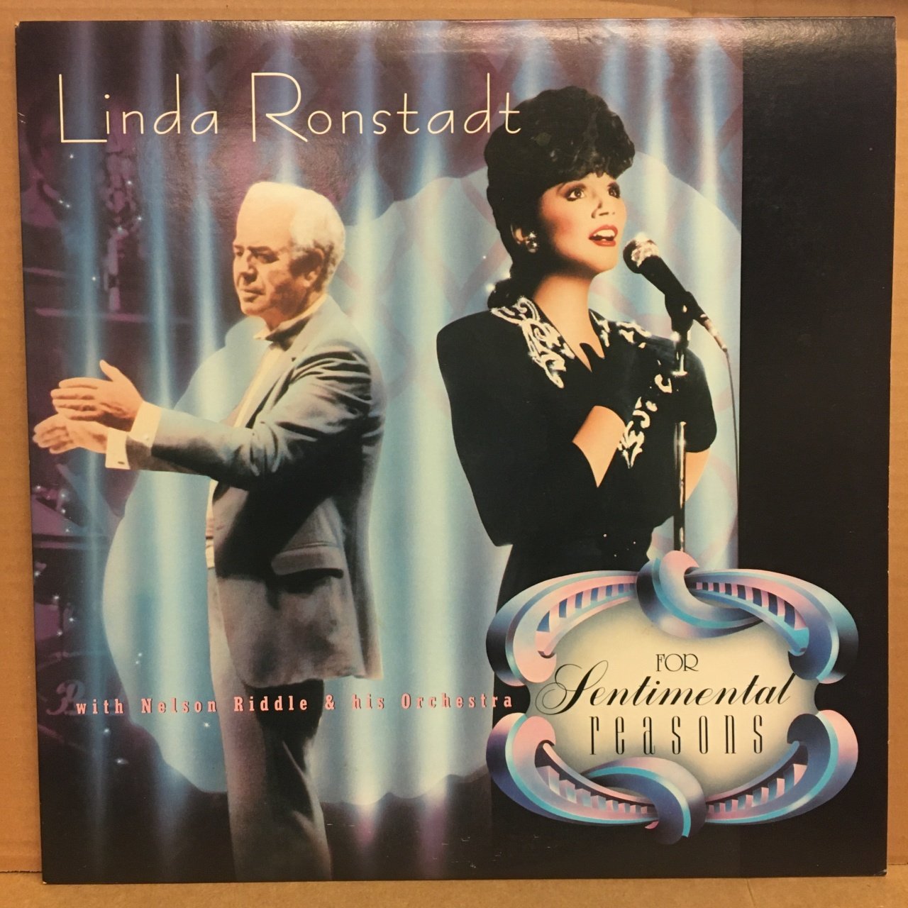 LINDA RONSTADT FOR SENTIMENTAL REASONS, NELSON RIDDLE ORC. 2.EL PLAK