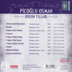 PICOĞLU OSMAN - ODEON YILLARI - CD HALK MÜZİĞİ SIFIR
