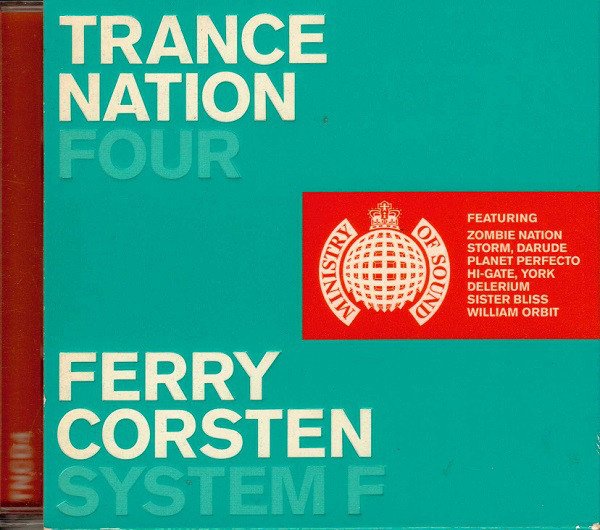 FERRY CORSTEN / SYSTEM F - TRANCE NATION FOUR (2000) - 2CD MINISTRY OF SOUND 2.EL