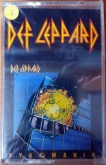 DEF LEPPARD - PYROMANIA (1992) PLAKSAN CASSETTE MADE IN TURKEY ''NEW''