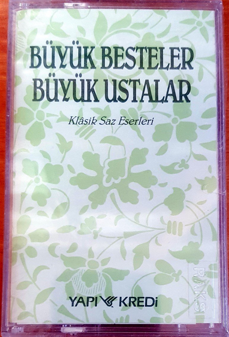 BÜYÜK BESTELER BÜYÜK USTALAR 4/1 / KLASİK SAZ ESERLERİ / YAPI KREDİ KASET SIFIR