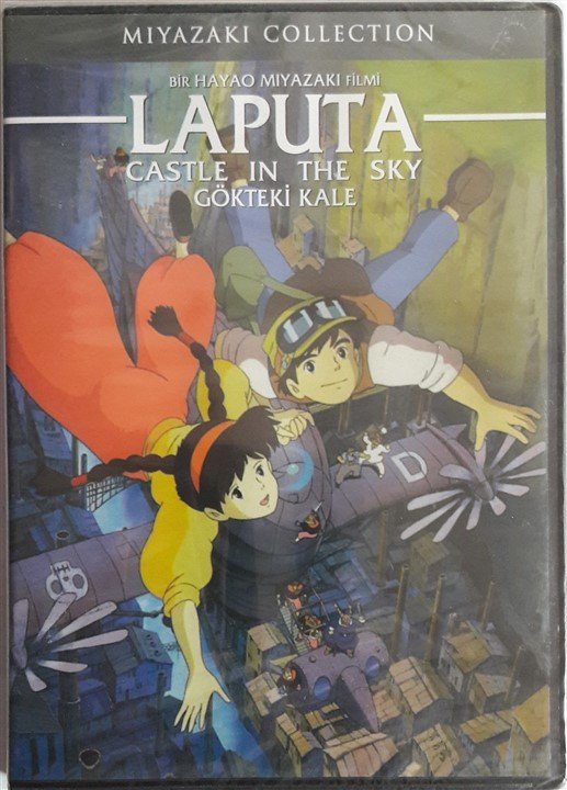 LAPUTA GÖKTEKİ KALE - CASTLE IN THE SKY - HAYAO MIYAZAKI - ANIME - DVD SIFIR