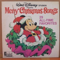 MERRY CHRISTMAS SONGS 29 ALL-TIME FAVORITES - WALT DISNEY - LP 2PLAK 2.EL