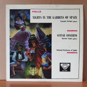 FALLA: NIGHTS IN THE GARDENS OF SPAIN / GONZALO SORIANO / RODRIGO: GUITAR CONCERTO / NARCISO YEPES (1959) - LP 2.EL PLAK