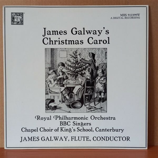 JAMES GALWAY' S CHRISTMAS CAROL / ROYAL PHILHARMONIC ORCHESTRA, BBC SINGERS (1986) - LP 2.EL PLAK