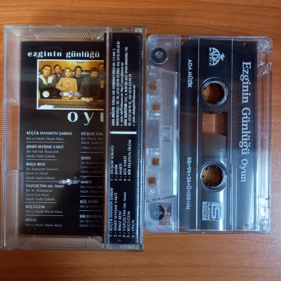 EZGİNİN GÜNLÜĞÜ - OYUN (1994) - KASET 2.EL