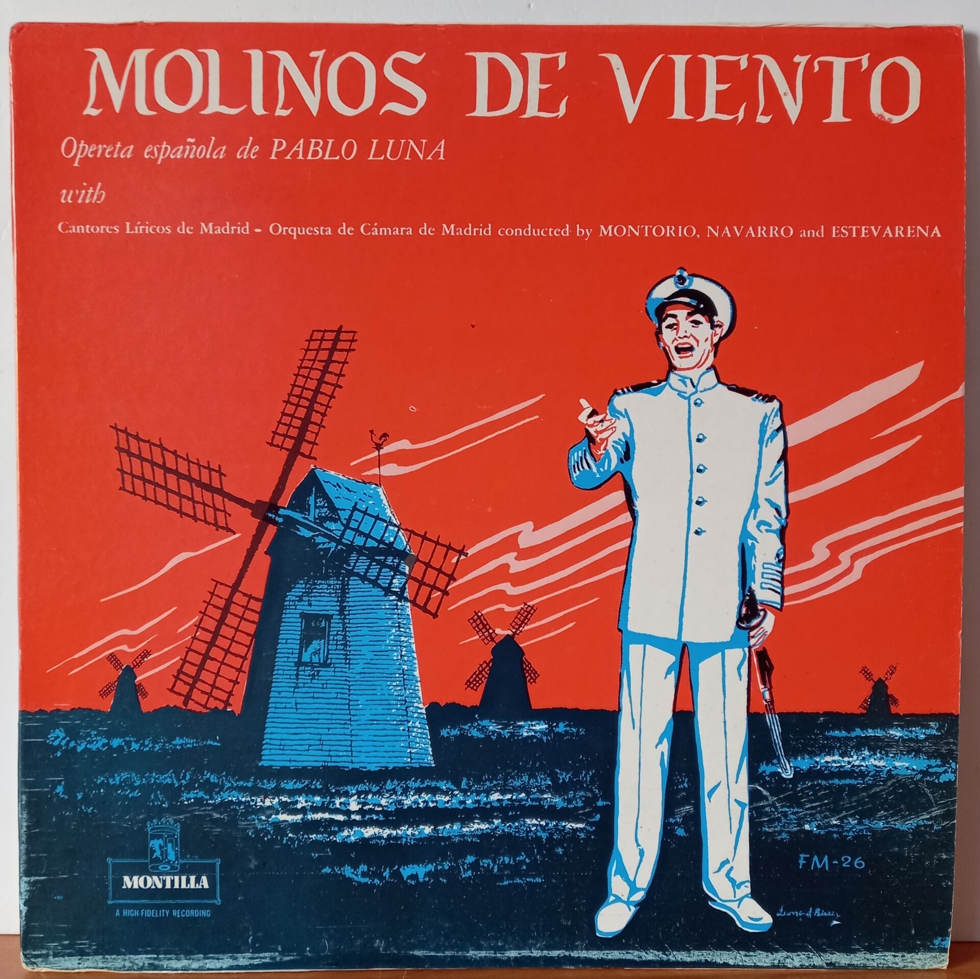 PABLO LUNA, PASCUAL FRUTO – MOLINOS DE VIENTO [THE WINDMILLS] - LP 2.EL PLAK