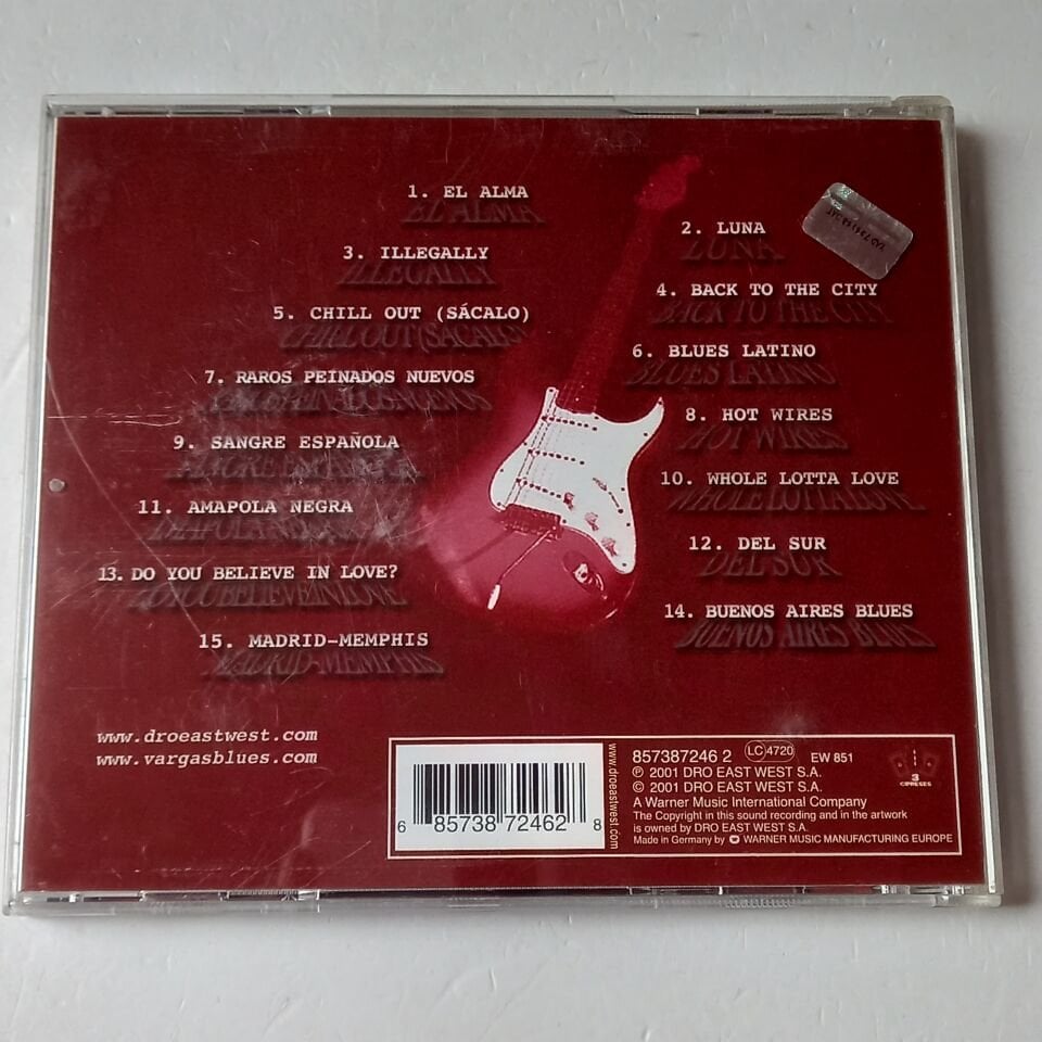 VARGAS BLUES BAND – THE BEST OF VARGAS BLUES BAND (1971) - CD 2.EL