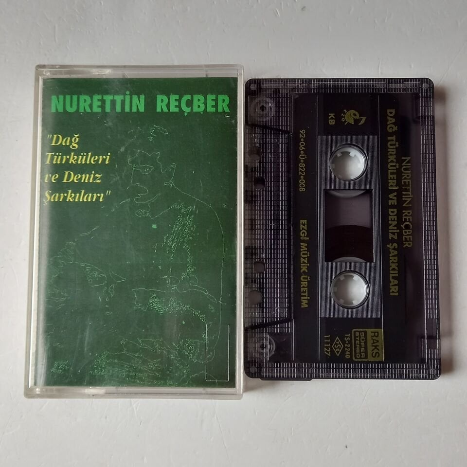 NURETTİN REÇBER - DAĞ TÜRKÜLERİ VE DENİZ ŞARKILARI (1992) - KASET 2.EL