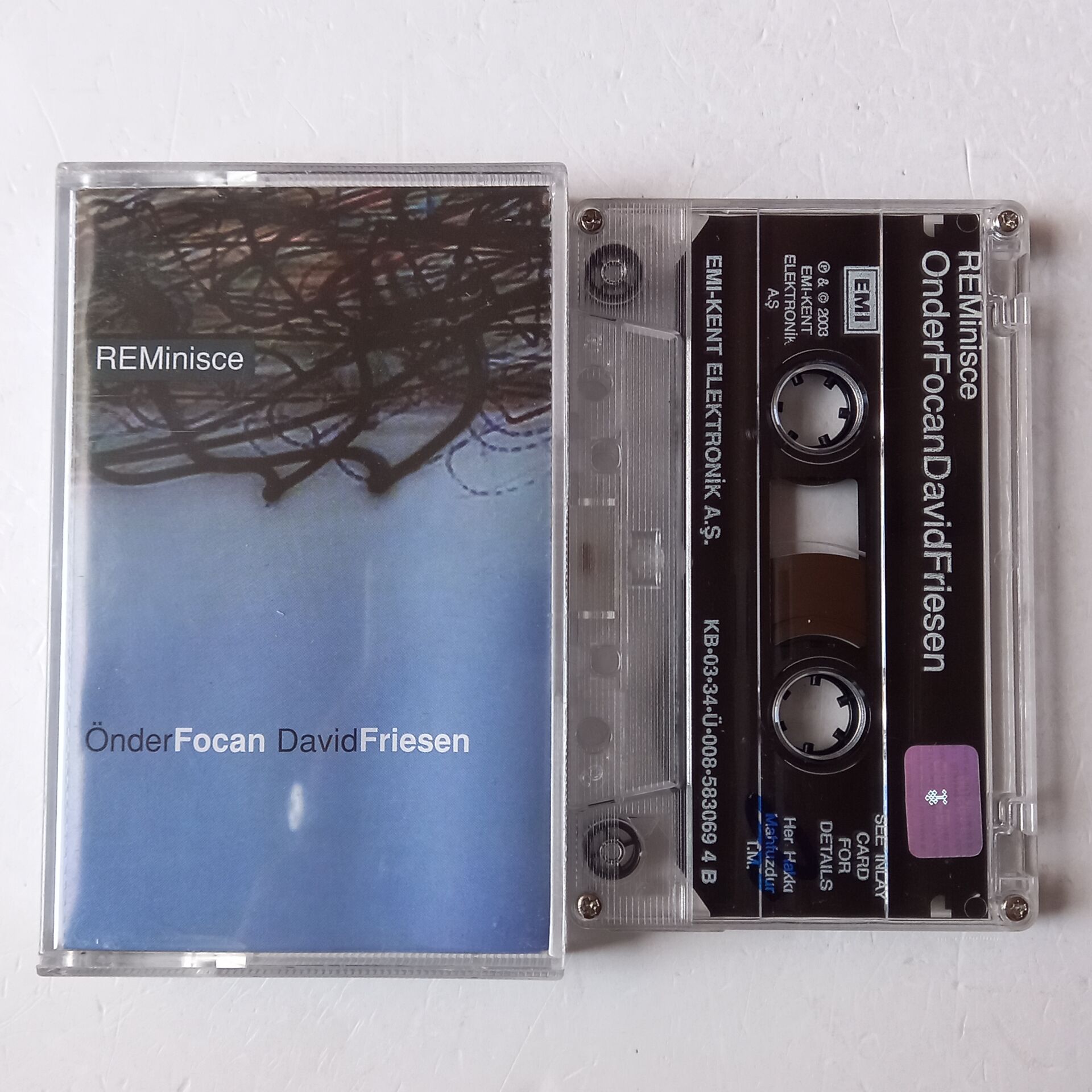 ÖNDER FOCAN, DAVID FRIESEN – REMINISCE (2003) - KASET 2.EL