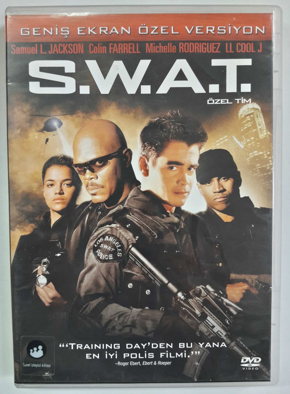 S.W.A.T. - ÖZEL TİM - SAMUEL L. JACKSON - COLIN FARRELL - DVD 2.EL