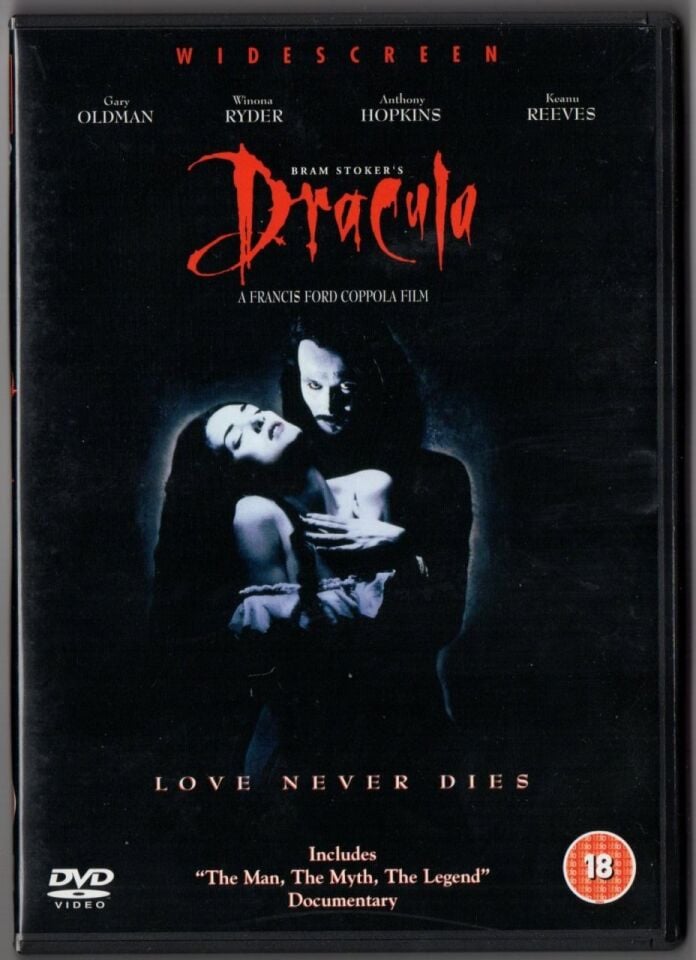 DRACULA - GARY OLDMAN - WINONA RYDER - ANTHONY HOPKINS - KEANU REEVES - FRANCIS FORD COPPOLA - DVD 2.EL (BRAM STOKER)(Kopya)
