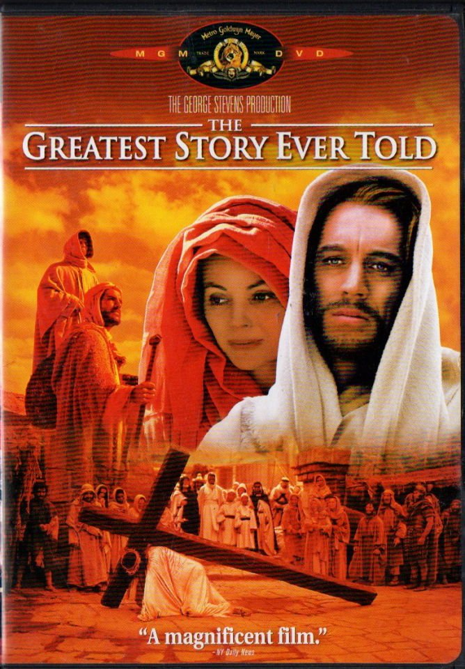 THE GREATEST STORY EVER TOLD - GEORGE STEVENS - DVD 2.EL 1.BÖLGE TÜRKÇE ALTYAZI YOKTUR