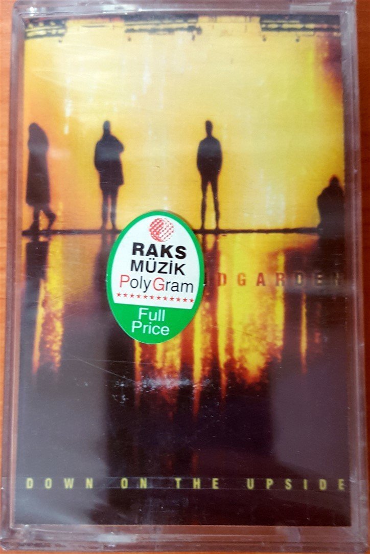 SOUNDGARDEN - DOWN ON THE UPSIDE (1996) RAKS CASSETTE MADE IN TURKEY ''NEW''