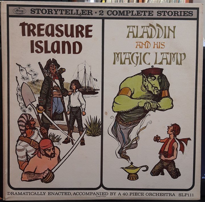 TREASURE ISLAND - ALADDIN AND HIS MAGIC LAMP - 2 COMPLETE STORIES - 2.EL PLAK