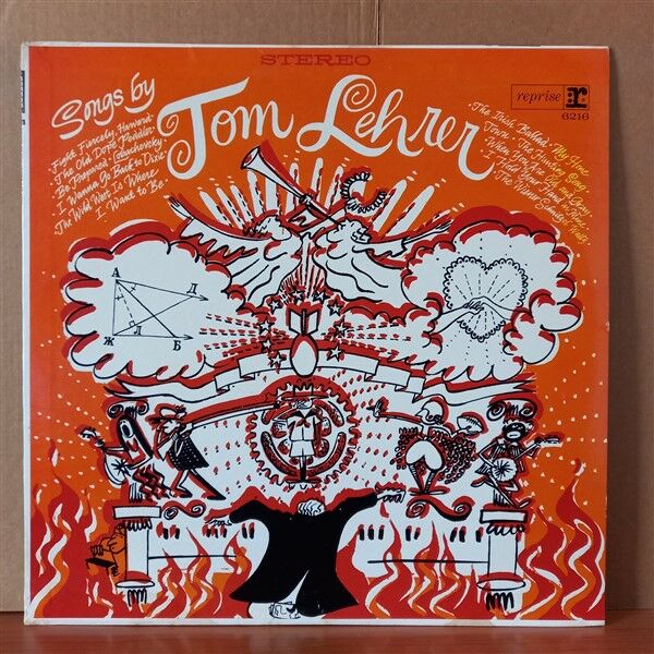TOM LEHRER – SONGS BY TOM LEHRER - LP 2.EL PLAK