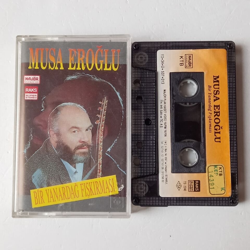 MUSA EROĞLU - BİR YANARDAĞ FIŞKIRMASI (1990) - KASET 2.EL