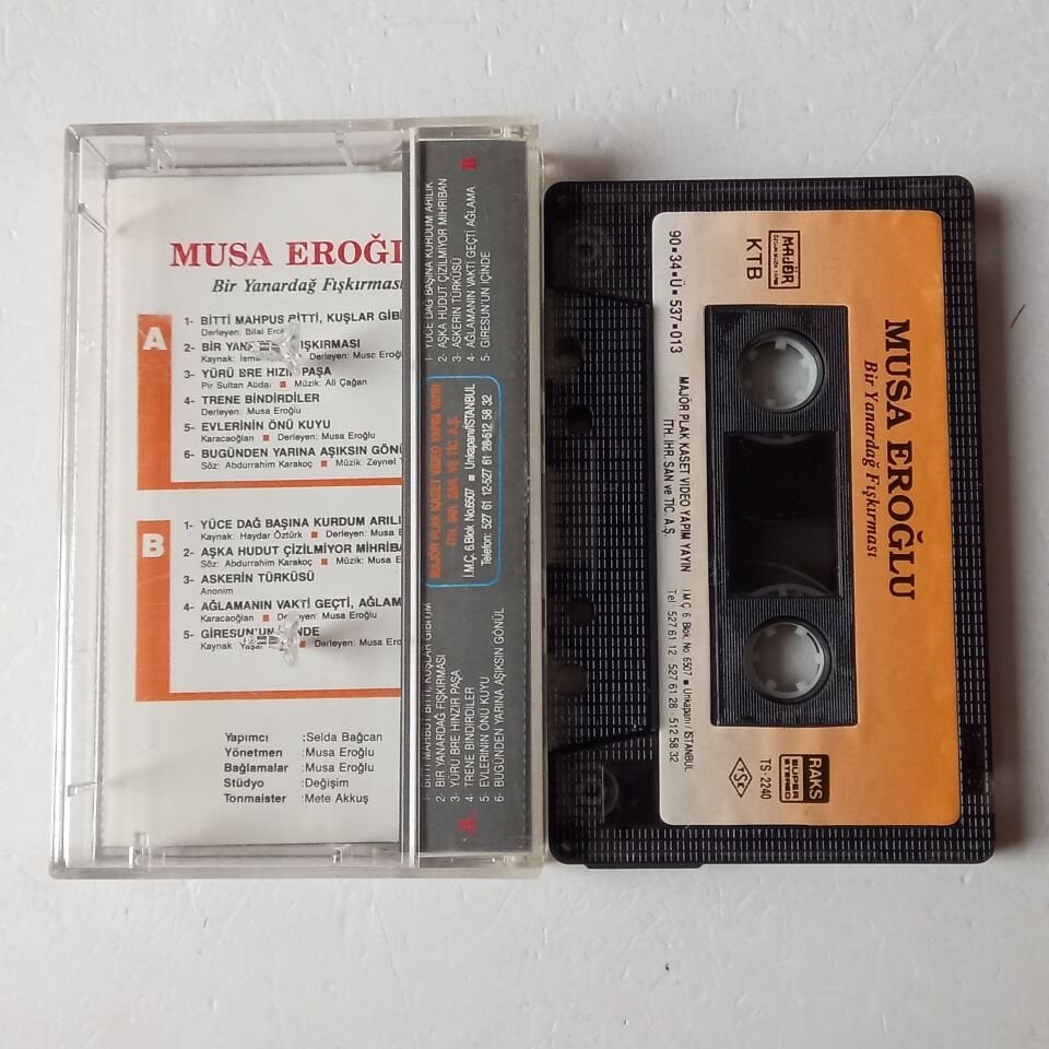 MUSA EROĞLU - BİR YANARDAĞ FIŞKIRMASI (1990) - KASET 2.EL