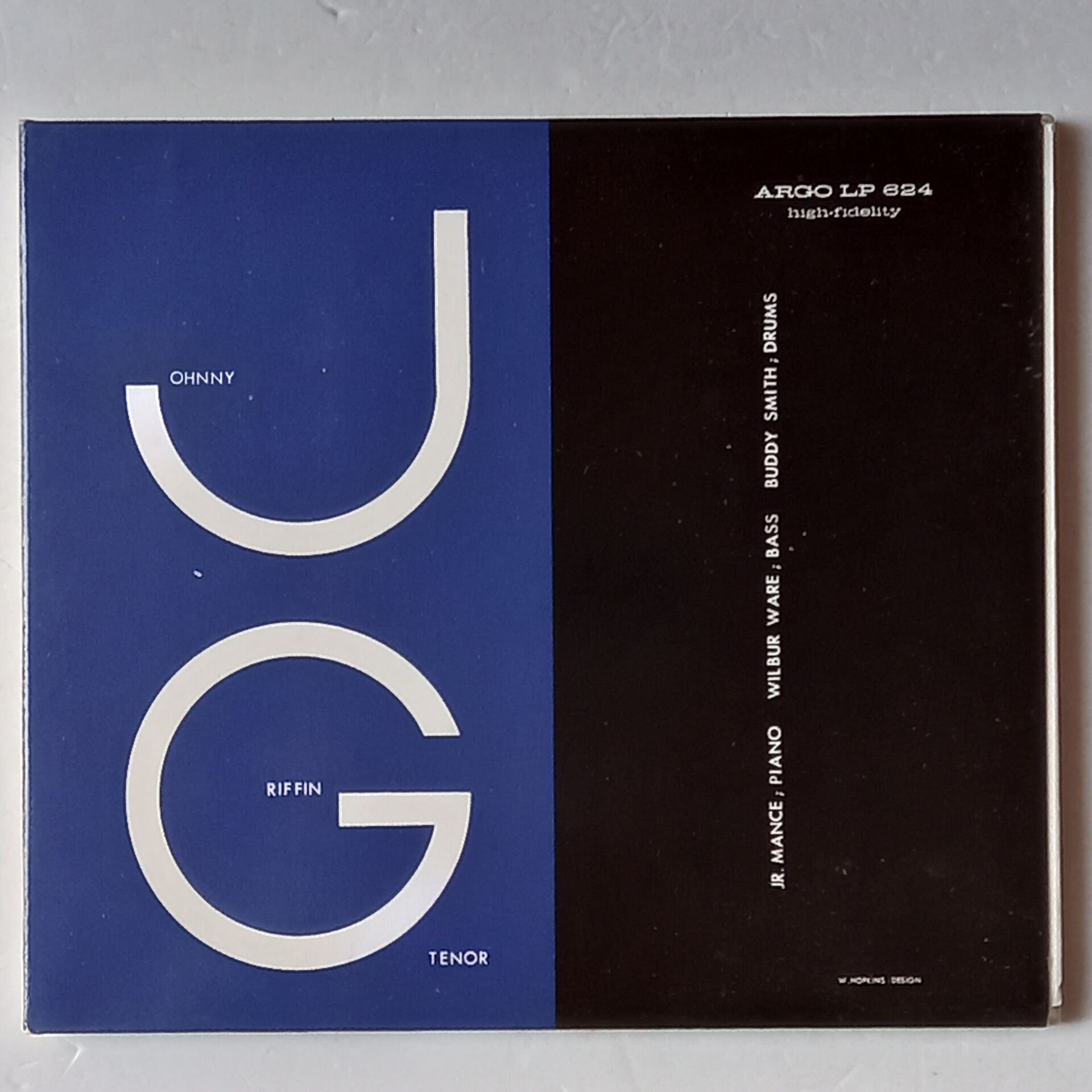 JOHNNY GRIFFIN – THE JOHNNY GRIFFIN QUARTET (1958) - CD DIGIPAK 2.EL