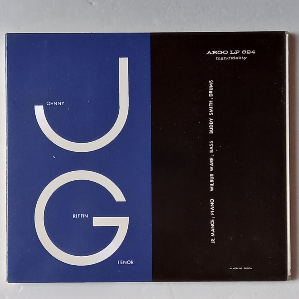 JOHNNY GRIFFIN – THE JOHNNY GRIFFIN QUARTET (1958) - CD DIGIPAK 2.EL