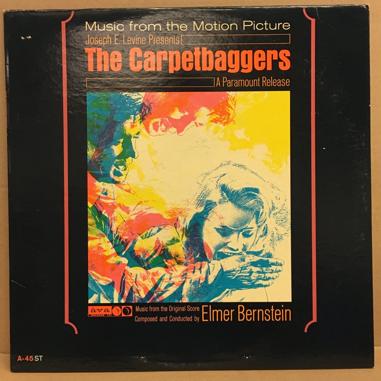 THE CARPETBAGGERS SOUNDTRACK ELMER BERNSTEIN 1964 2.EL PLAK