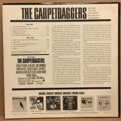 THE CARPETBAGGERS SOUNDTRACK ELMER BERNSTEIN 1964 2.EL PLAK