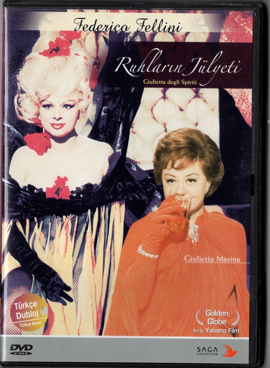 RUHLARIN JÜLYETİ - GIULIETTA DEGLI SPIRITI - GIULIETTA MASINA - FEDERICO FELLINI - DVD 2.EL