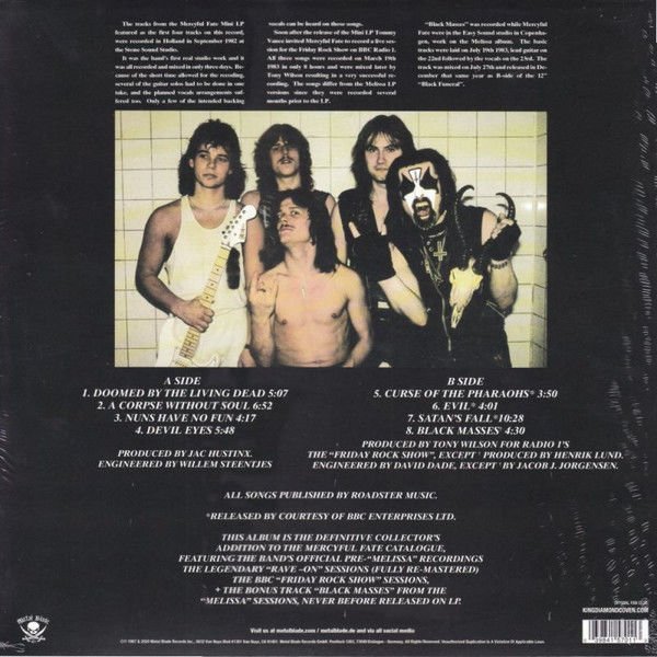 MERCYFUL FATE - THE BEGINNING (1987) - LP 2020 SIFIR PLAK