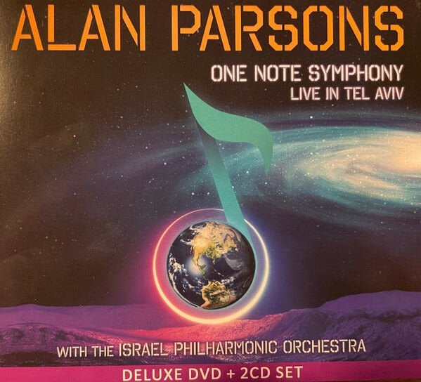 ALAN PARSONS WITH THE ISRAEL PHILHARMONIC ORCHESTRA – ONE NOTE SYMPHONY (LIVE IN TEL AVIV) [2022] DIGIPAK 2xCD+DVD AMBALAJINDA SIFIR
