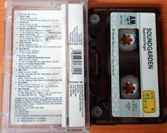 SOUNDGARDEN - BADMOTORFINGER (1991) TOPKAPI CASSETTE MADE IN TURKEY ''USED'' PAPER LABEL