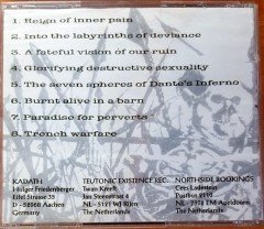 KADATH - CRUEL! (1999) DEATH METAL CD 2.EL