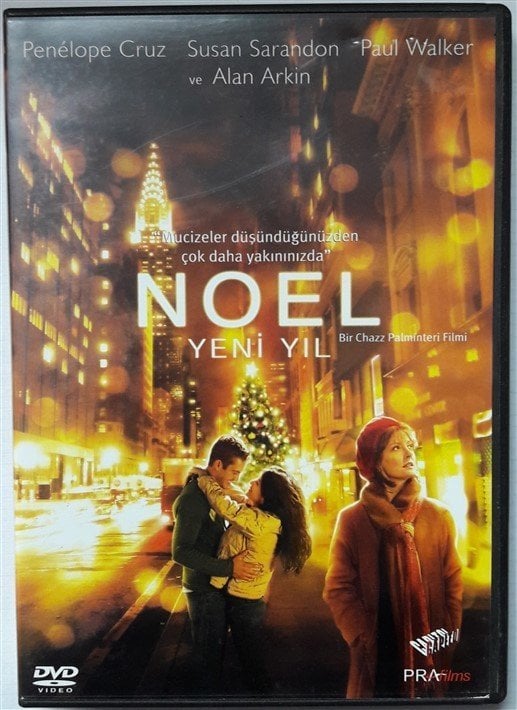 YENİ YIL - NOEL - PENÉLOPE CRUZ - SUSAN SARANDON - CHAZZ PALMINTERI - DVD 2.EL