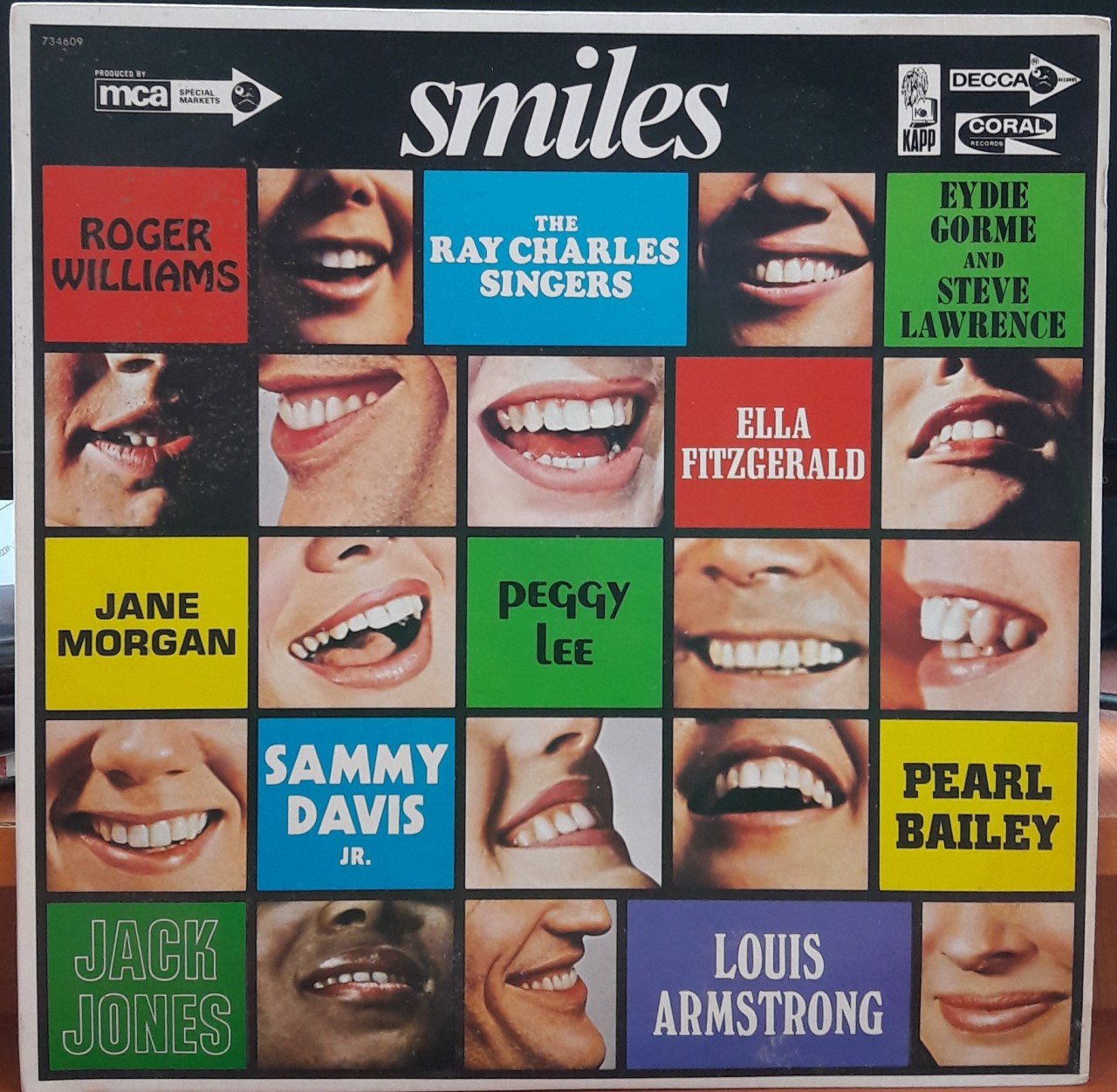 SMILES - PEGGY LEE, LOUIS ARMSTRONG... - PLAK 2.EL