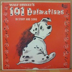 101 DALMATIANS IN STORY AND SONG (1963) - WALT DISNEY - LP PLAK 2.EL