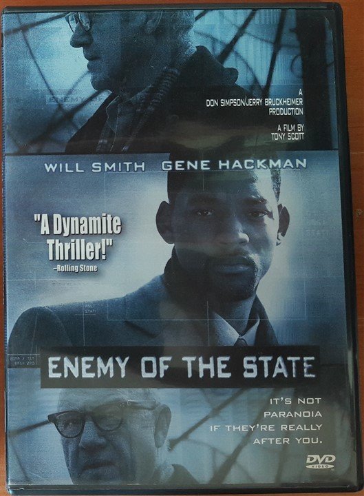 ENEMY OF THE STATE - WILL SMITH - GENE HACKMAN - DVD 2.EL 1. BÖLGE TR ALTYAZI YOKTUR