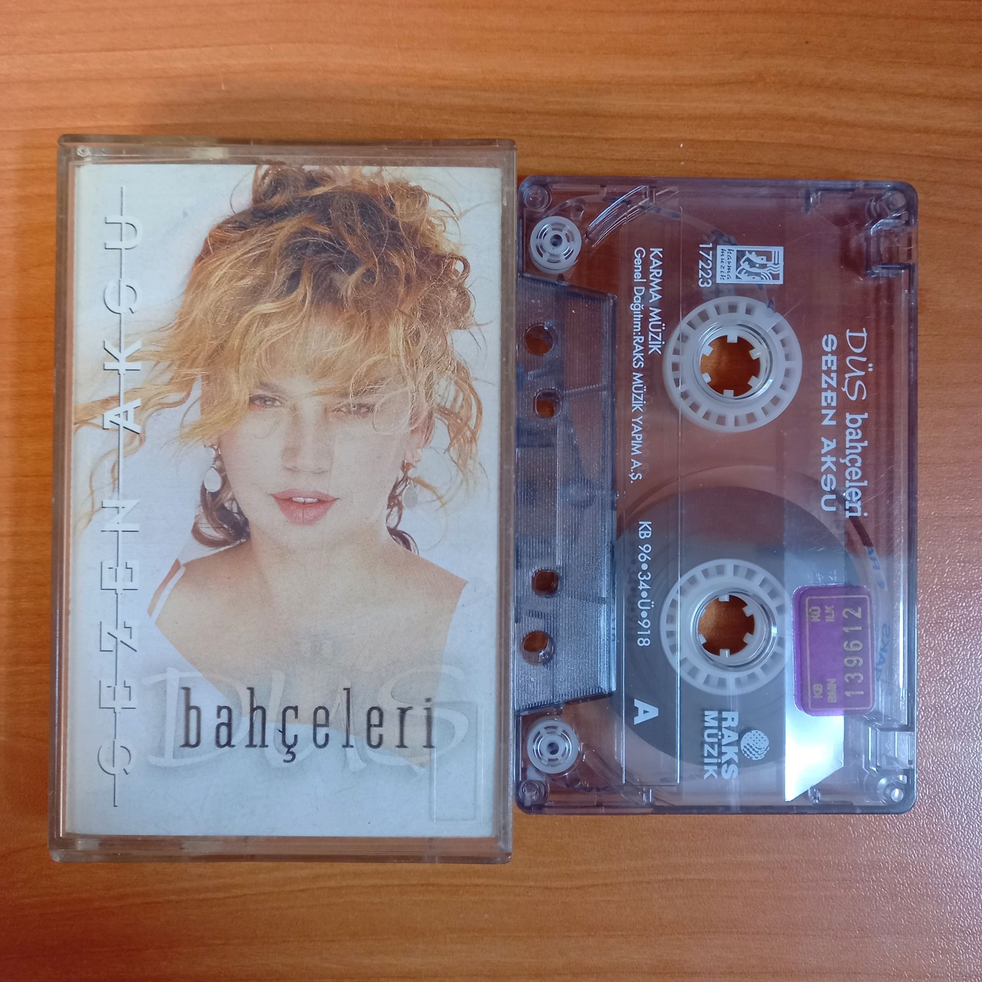 SEZEN AKSU - DÜŞ BAHÇELERİ (1996) - KASET 2.EL