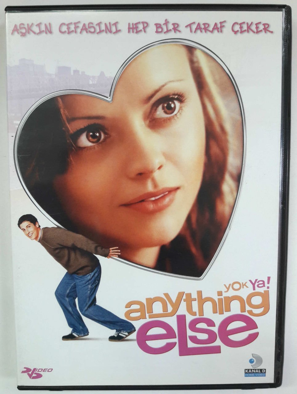ANYTHING ELSE - YOK YA! - JASON BIGGS - STOCKHARD CHANNING - DANNY DeVITO - WOODY ALLEN - DVD 2.EL