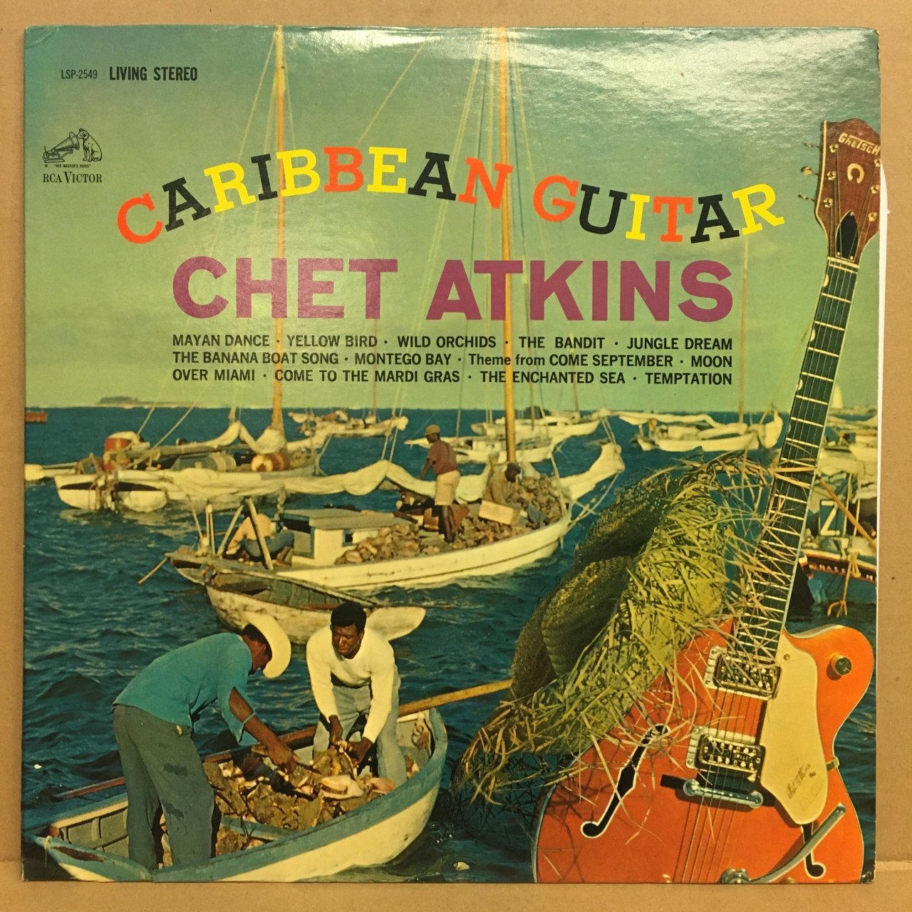 CHET ATKINS - CARIBBEAN GUITAR 2.EL PLAK
