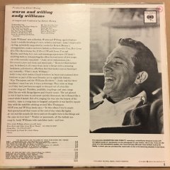ANDY WILLIAMS - WARM AND WILLING (1962) MONO 2.EL PLAK