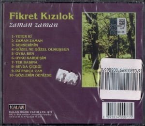 FİKRET KIZILOK - ZAMAN ZAMAN (1983) KALAN MÜZİK CD SIFIR