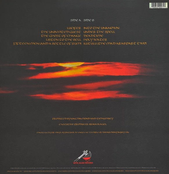 MERCYFUL FATE - INTO THE UNKNOWN (1996) - LP 2023 SIFIR PLAK