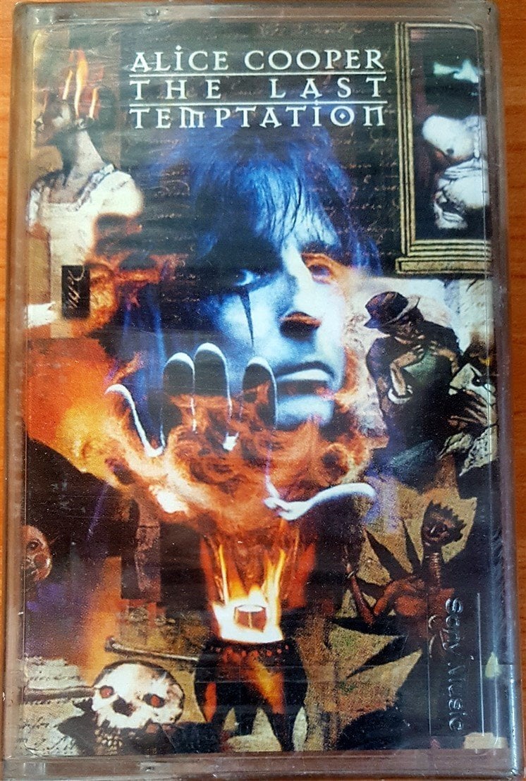 ALICE COOPER - THE LAST TEMPTATION (1994) SONY CASSETTE MADE IN TURKEY ''NEW''