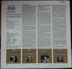 BACH WALTER GIESEKING ITALIAN CONCERTO CHROMATIC FANTASY - PLAK 2.EL